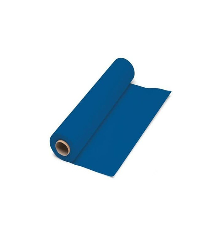 Nappe en papier en Rouleau Bleu 1x100m 40g (1 Unité) Nappe en papier en Rouleau Bleu 1x100m 40g (1 Unité)