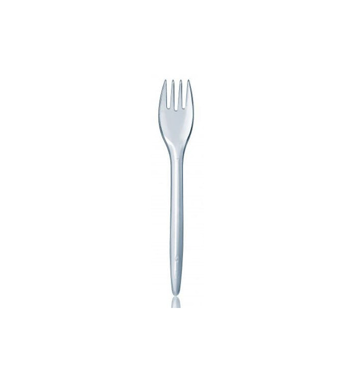 Fourchette Plastique Luxury transparente 175mm (2000 Utés) Fourchette Plastique Luxury transparente 175mm (2000 Utés)