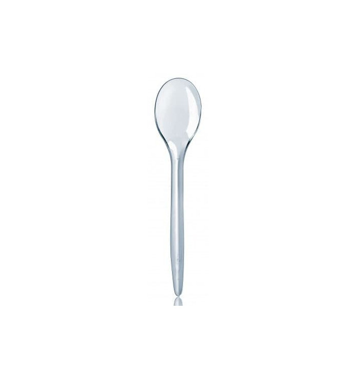 Cuillère Plastique Luxury transparente 175mm (100 Unités) Cuillère Plastique Luxury transparente 175mm (100 Unités)