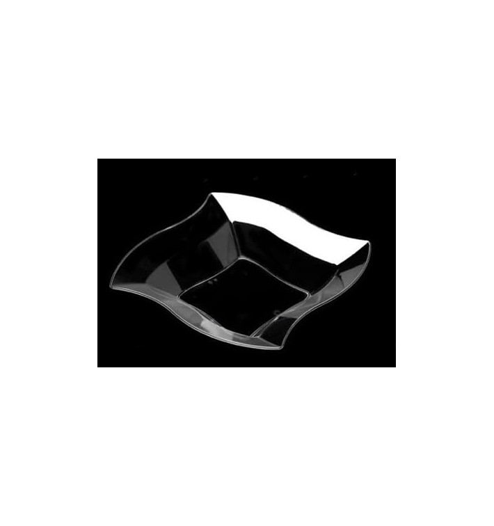 Assiette Creuse transp. carrée plastique dur 21cm (108 Utés) Assiette Creuse transp. carrée plastique dur 21cm (108 Utés)
