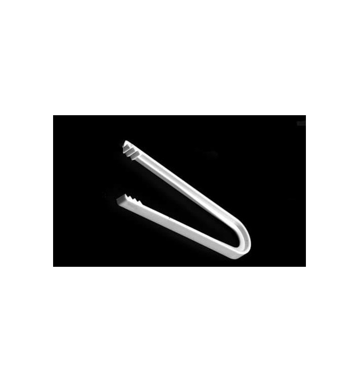 Pince pour Buffet Blanche 10.8cm ( 6 Unités) Pince pour Buffet Blanche 10.8cm ( 6 Unités)