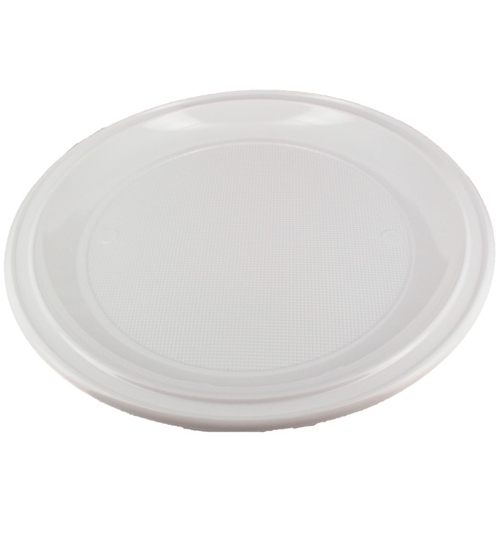 Plastic bord PS voor Pizza wit 28 cm Plastic bord PS voor Pizza wit 28 cm