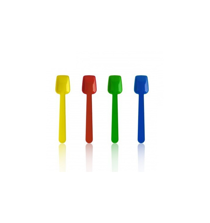 Plastic ijs lepel 9 cm Plastic ijs lepel 9 cm