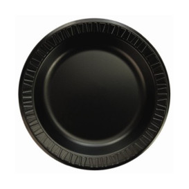 Assiette Thermique FOAM "Quiet Classic" Stratifié Noir Ø150mm 