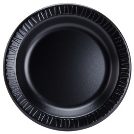 Assiette Thermique FOAM "Quiet Classic" Stratifié Noir Ø230mm 