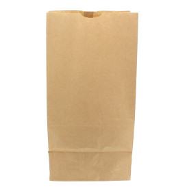 Sac en papier KRAFT sans anses 25+15x43cm (250 Unités)