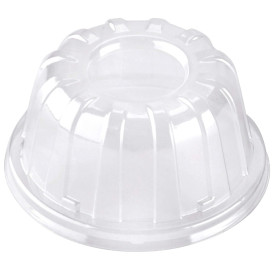 Couvercle Haut Plastique Transparent 11x6cm (1000 Utés)