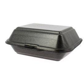 Schuim stokbrood Container zwart 1,85x1,5x0,70cm (125 stuks) 
