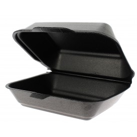 Boîte en FOAM LunchBOX Noir 185x155x70mm 