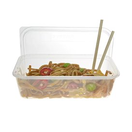 Plastic deli Container PP Rechthoekige vorm 500 ml (50 stuks) 