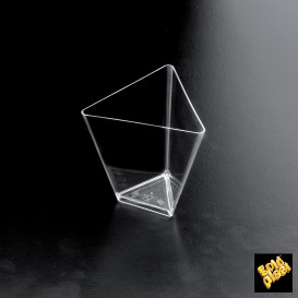Bol Dégustation "Triangle" Transp. 70 ml (500 Utés)