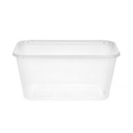 Plastic deli Container PP Rechthoekige vorm 1000ml (500 stuks)