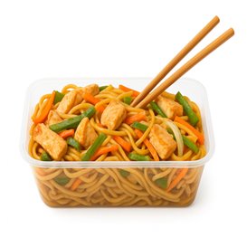 Plastic deli Container PP Rechthoekige vorm 750 ml (50 stuks) 