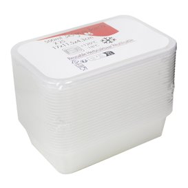 Plastic deli Container PP Rechthoekige vorm 500 ml (500 stuks)