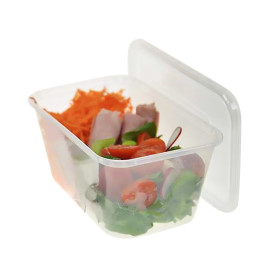 Plastic deli Container PP Rechthoekige vorm 1000ml (500 stuks)