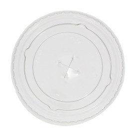 Couvercle perforé Gobelet 300cc PP Transparent Ø7,4cm (2.500 Utés)