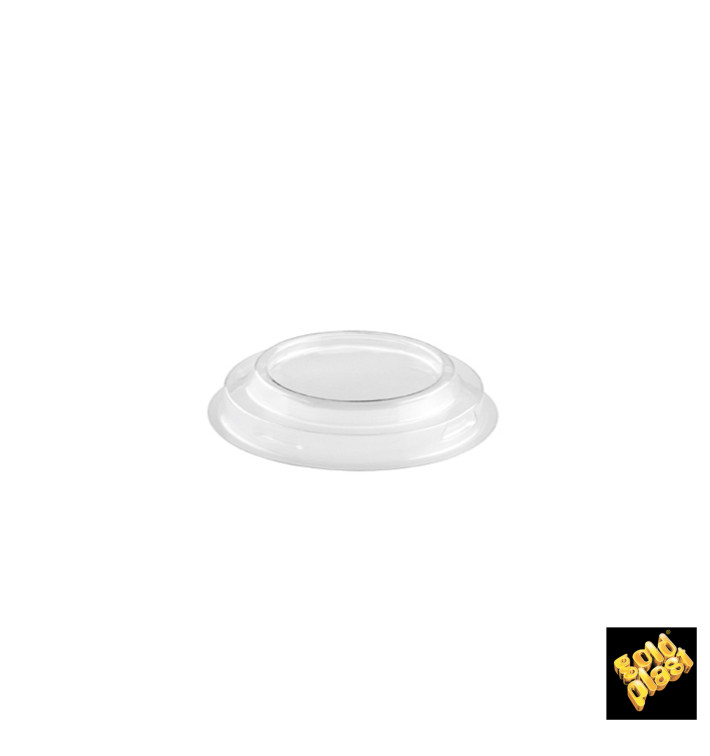 Plastic PET Deksel voor Plastic Proeving beker "Extra" Kegel vormig transparant 150ml Plastic PET Deksel voor Plastic Proeving beker "Extra" Kegel vormig transparant 150ml