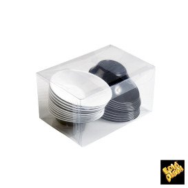 Verrine Dégustation "Sodo" noir et blanc 50 ml (240 Utés)