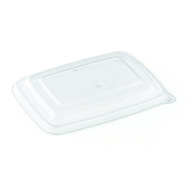 Plastic PET Deksel voor Container 23x16,5cm 