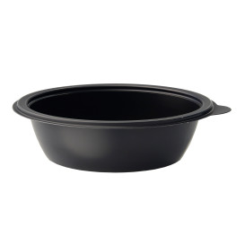 Pot en Plastique PP Noir 250cc Ø13cm 