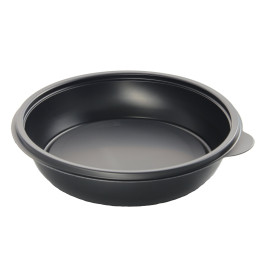 Pot en Plastique PP Noir 1000cc Ø19cm 