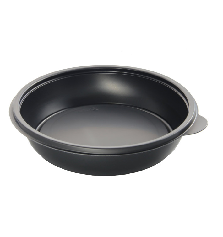 Pot en Plastique PP Noir 1000cc Ø19cm 