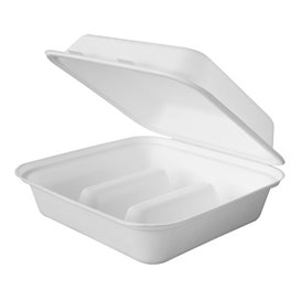 Couvercle en Plastique pour Barquette 490 ml 150x125mm 