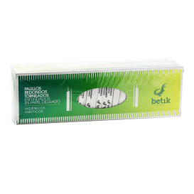Houten tandenstoker Papieren verpakt 6,5cm 