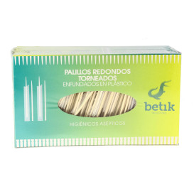Houten tandenstoker verpakt 6,5cm 