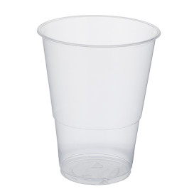 Plastic PP beker transparant 400 ml (50 stuks) 