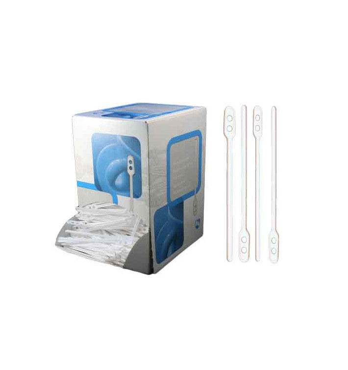 Plastic PS koffie roerder wit 11,2cm Plastic PS koffie roerder wit 11,2cm