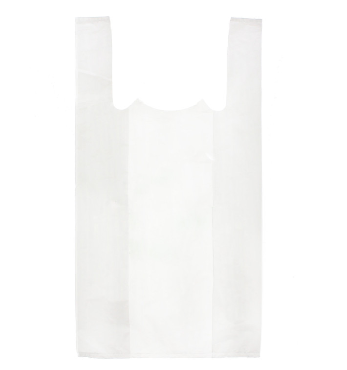 Sac à Bretelles 40x60cm Blanc (200 Unités) Sac à Bretelles 40x60cm Blanc (200 Unités)