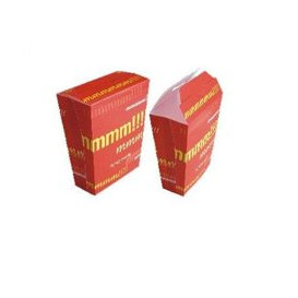 Papieren Container voor frietenGesloten (25 stuks)