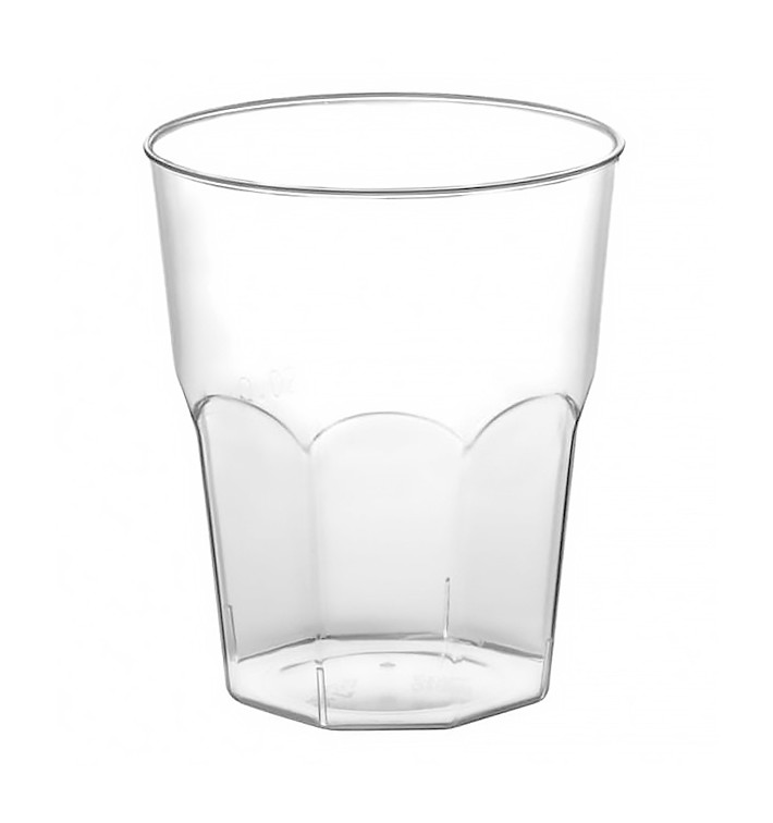 Verre Plastique à Shot Transp. PS Ø37mm 25ml (50 Utés)