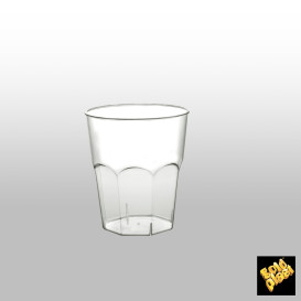 Verre Plastique Cocktail Transp. PS Ø73mm 200ml (50 Utés)