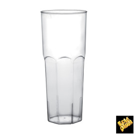Verre Plastique Tube Transp. PP Ø65mm 350ml (10 Utés)