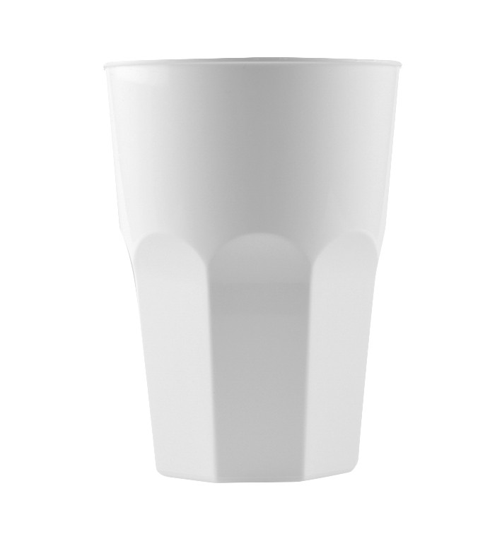 Verre Plastique à Cocktail Blanc PP Ø84mm 350ml (20 Utés) Verre Plastique à Cocktail Blanc PP Ø84mm 350ml (20 Utés)