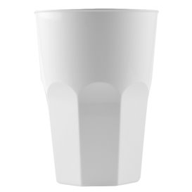 Plastic beker voor Cocktail PP wit Ø8,4cm 350ml (420 stuks)