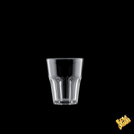Verre Réutilisable SAN à Shot Frost Transp.40ml (72 Utés)