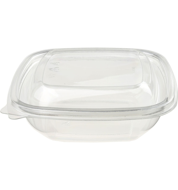 Bol Plastique Carré PET 150ml 125x125x30mm (50 Utés) Bol Plastique Carré PET 150ml 125x125x30mm (50 Utés)