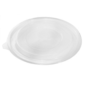 Plastic Deksel voor Kom PET Plat Ø18cm (60 stuks)