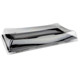 Plastic hoge Deksel voor Platter 31,6x26,5cm (25 stuks)