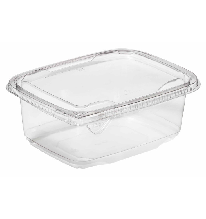 Plastic deli Container PET onverbrekelijk 1000ml 18x14x7cm (390 stuks) Plastic deli Container PET onverbrekelijk 1000ml 18x14x7cm (390 stuks)