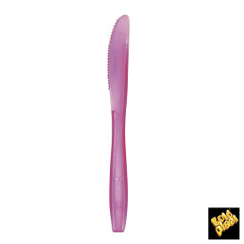 Couteau Plastique PS Premium Lilas 190mm (1000 Utés)