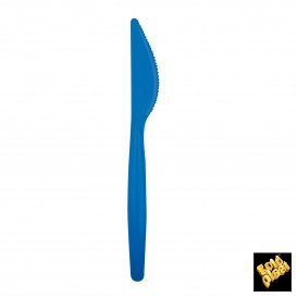 couteau Plastique Easy Bleu transp. 185mm (240 Unités)