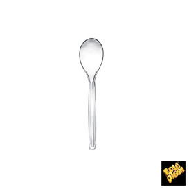 Cuillère Plastique Transp. 120mm (50 Unités)