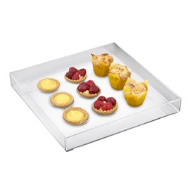 Plat Tray Transparent Ø32cm (1 Utés)