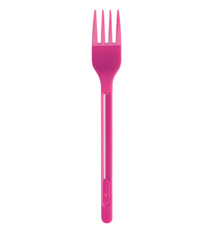 Plastic PS vork fuchsia 17,5cm (600 stuks) Plastic PS vork fuchsia 17,5cm (600 stuks)
