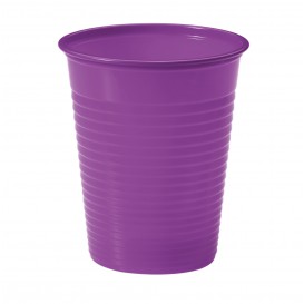 Gobelet Plastique Violette PS 200ml (50 Unités)