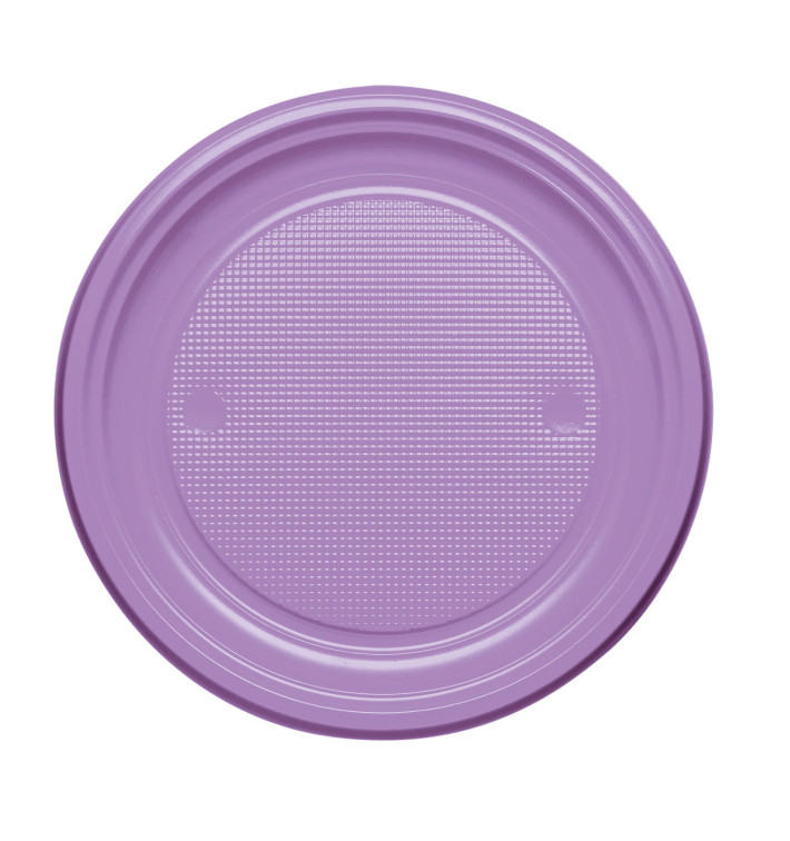 Assiette Plastique Plate Violette PS 170mm (50 Unités) Assiette Plastique Plate Violette PS 170mm (50 Unités)